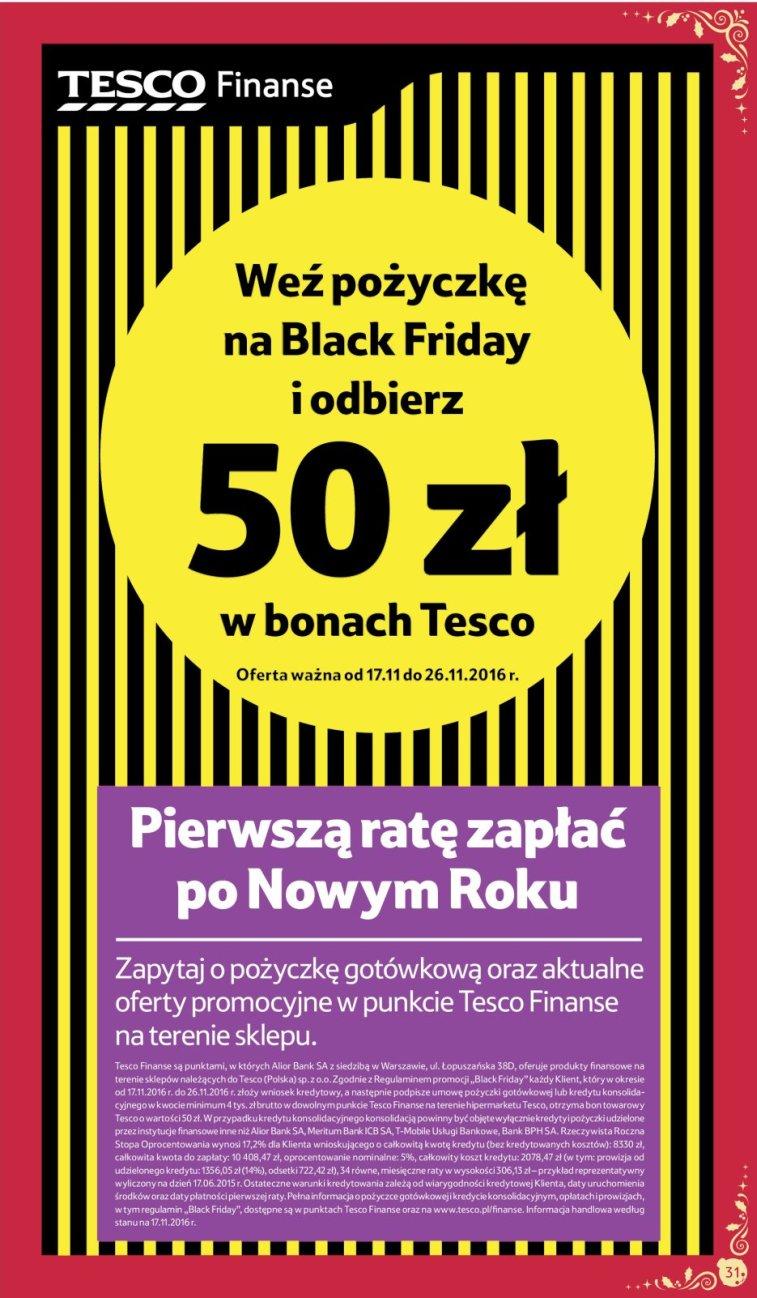 Gazetka promocyjna Tesco do 23/11/2016 str.31