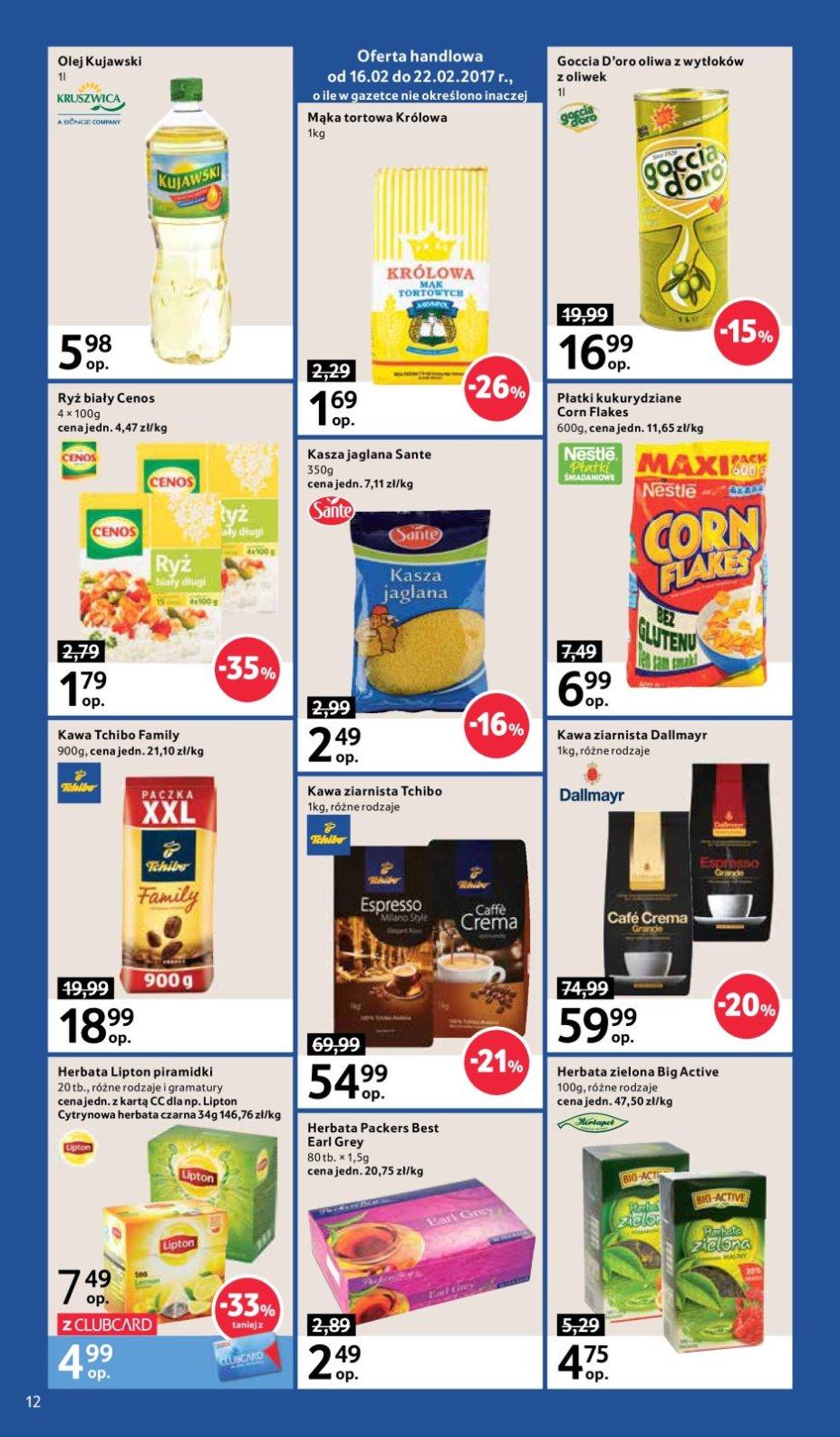 Gazetka promocyjna Tesco do 22/02/2017 str.12