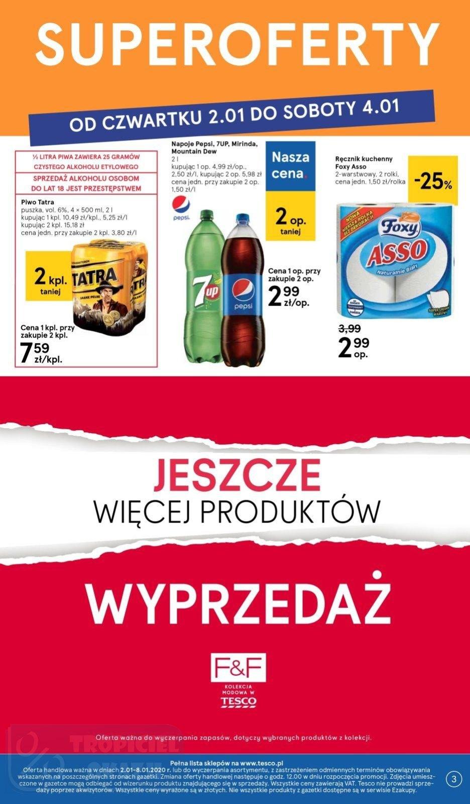 Gazetka promocyjna Tesco do 08/01/2020 str.2