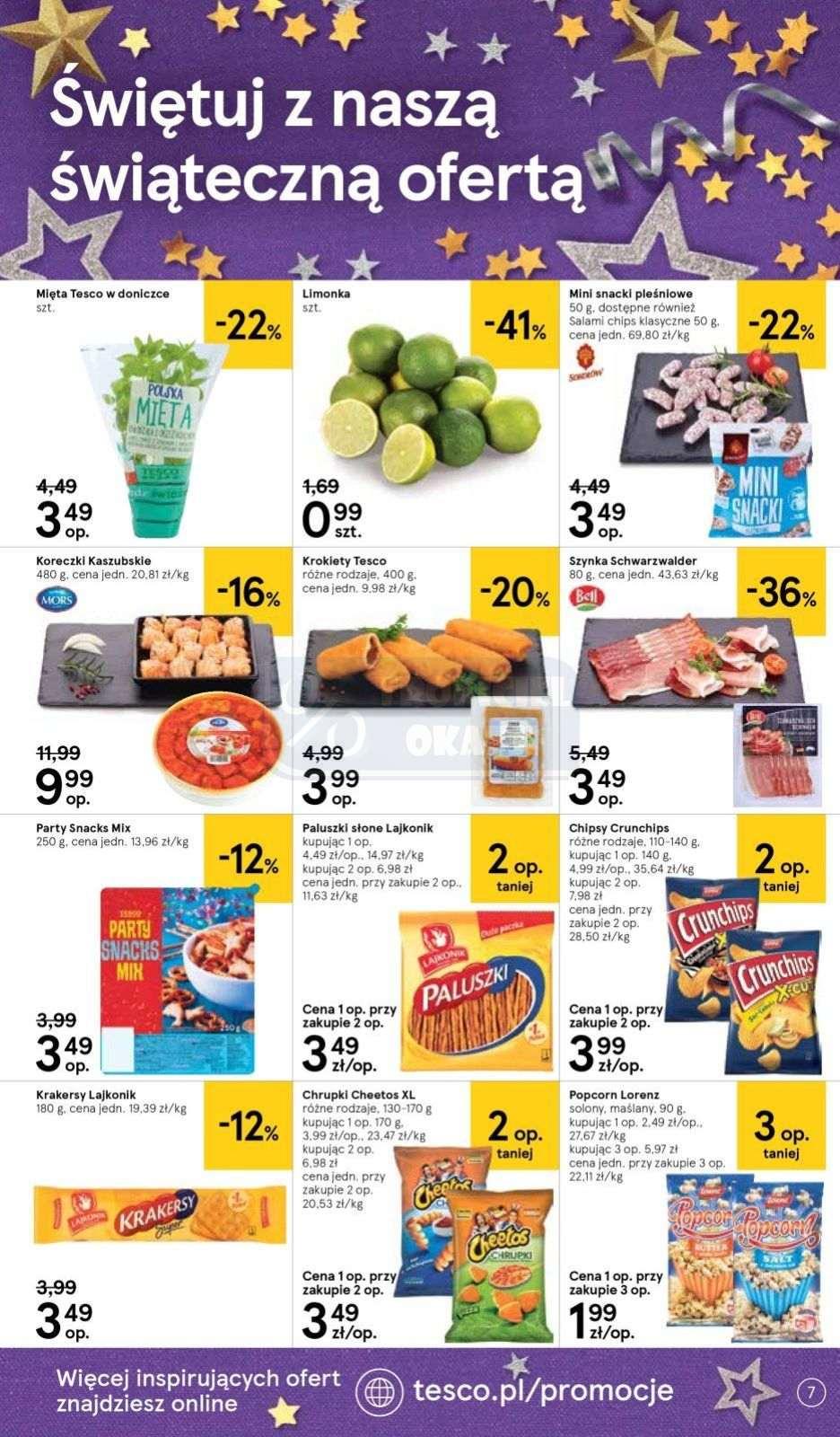 Gazetka promocyjna Tesco do 31/12/2019 str.7