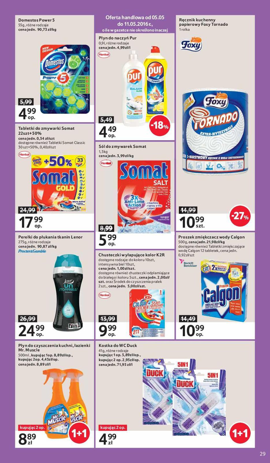 Gazetka promocyjna Tesco do 11/05/2016 str.29