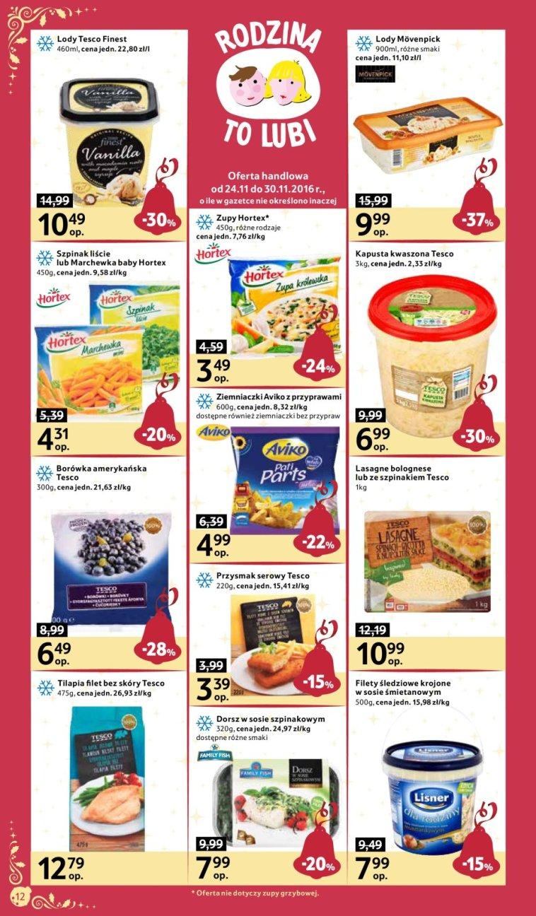 Gazetka promocyjna Tesco do 30/11/2016 str.12