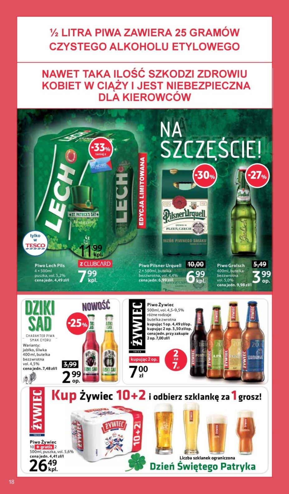 Gazetka promocyjna Tesco do 22/03/2017 str.18