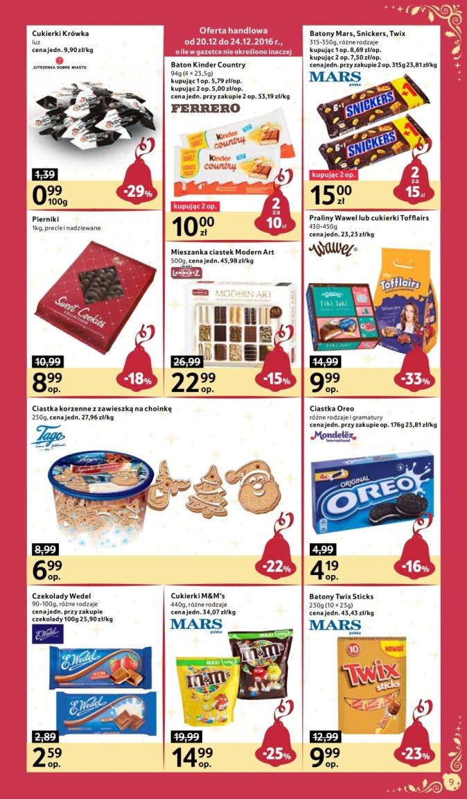 Gazetka promocyjna Tesco do 24/12/2016 str.9