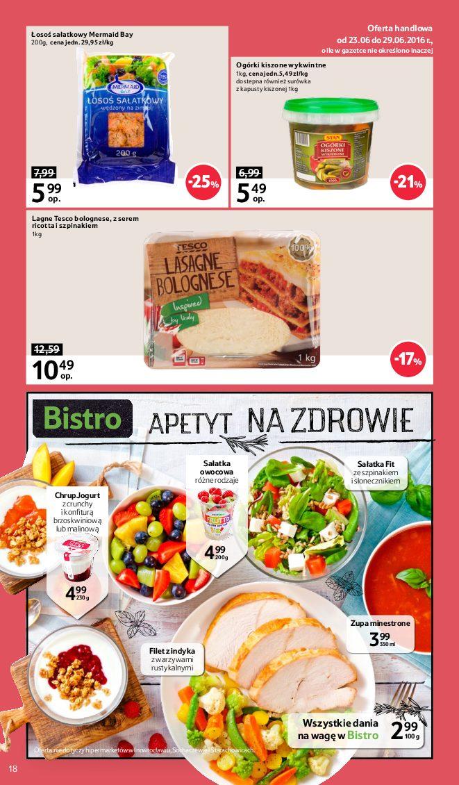 Gazetka promocyjna Tesco do 29/06/2016 str.18