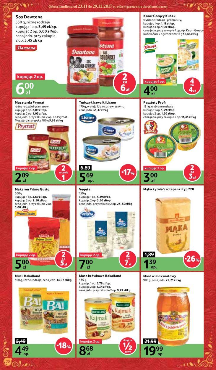 Gazetka promocyjna Tesco do 29/11/2017 str.28