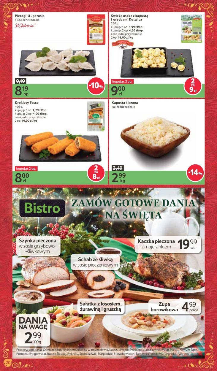 Gazetka promocyjna Tesco do 06/12/2017 str.20