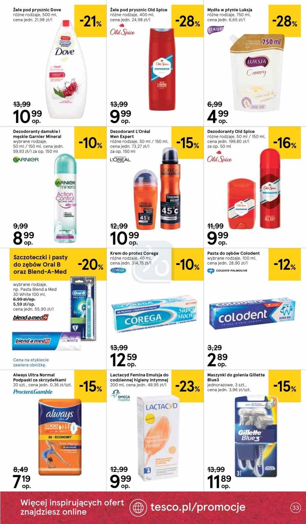 Gazetka promocyjna Tesco do 05/12/2018 str.33