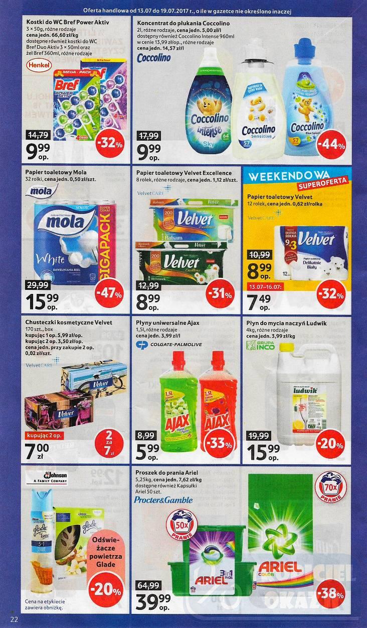 Gazetka promocyjna Tesco do 19/07/2017 str.22