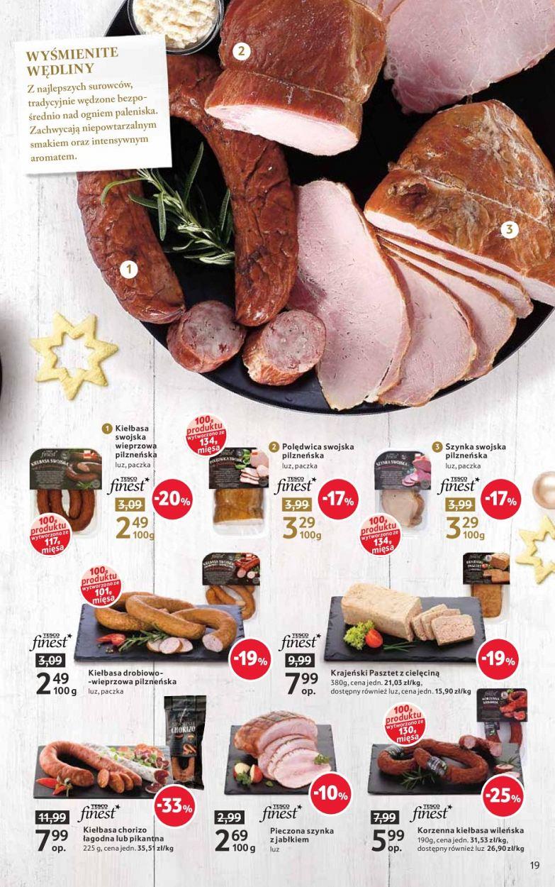 Gazetka promocyjna Tesco do 24/12/2017 str.19