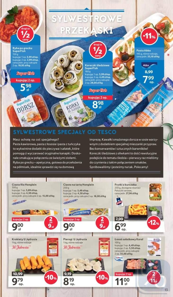 Gazetka promocyjna Tesco do 31/12/2017 str.13