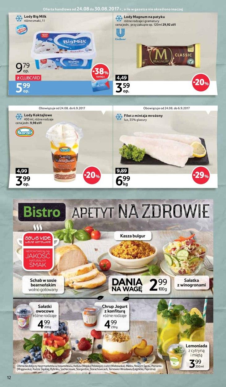 Gazetka promocyjna Tesco do 30/08/2017 str.12