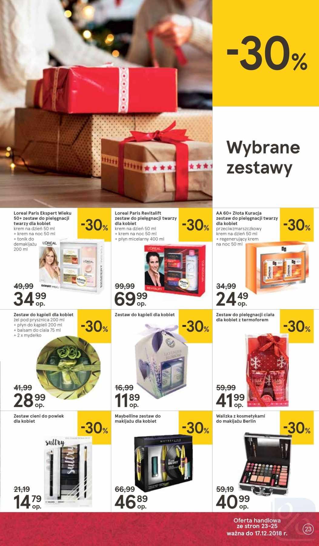 Gazetka promocyjna Tesco do 18/12/2018 str.23