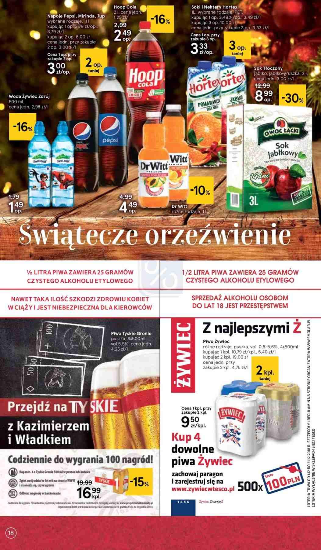 Gazetka promocyjna Tesco do 12/12/2018 str.18