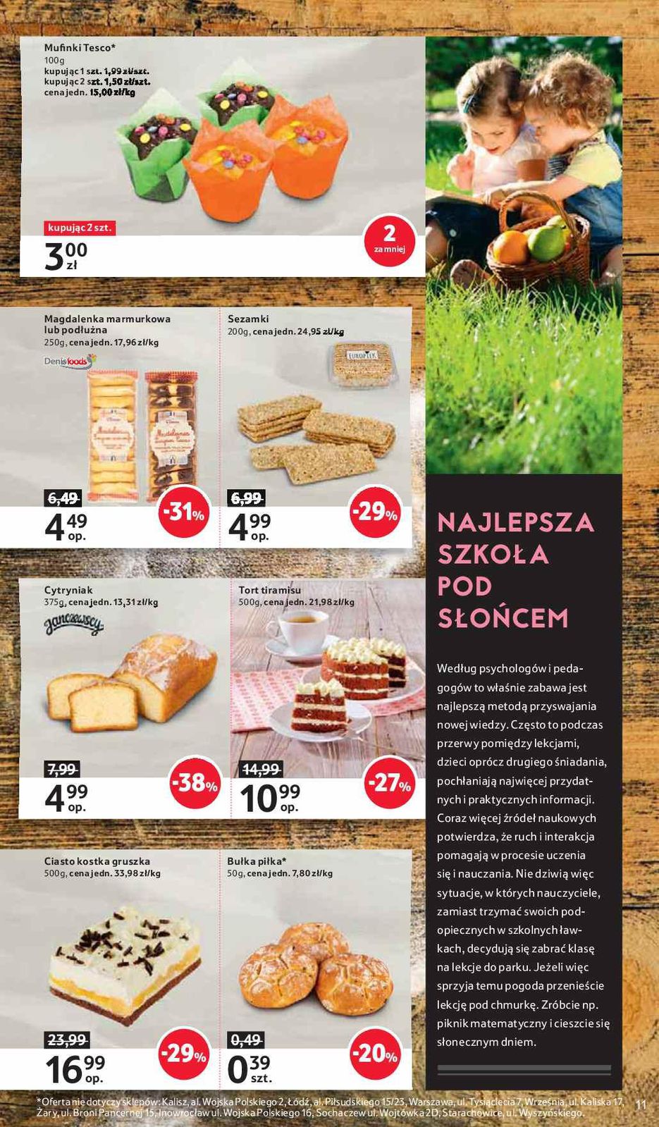 Gazetka promocyjna Tesco do 01/06/2016 str.11