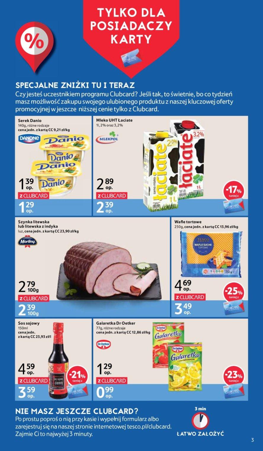 Gazetka promocyjna Tesco do 08/02/2017 str.3