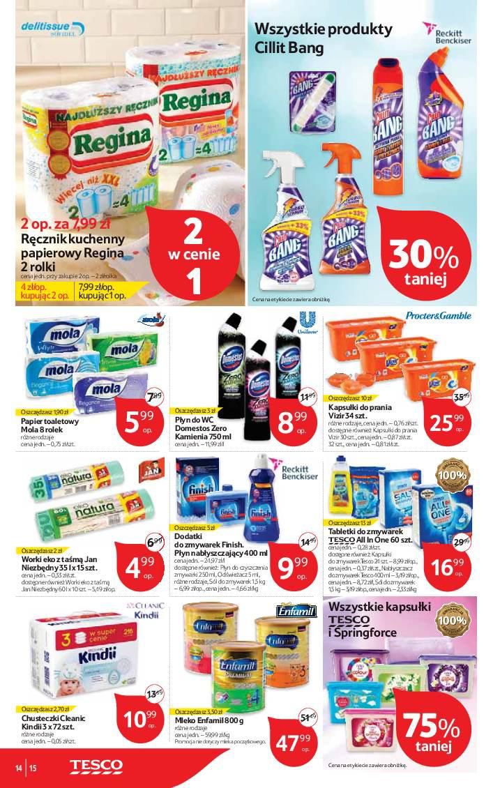 Gazetka promocyjna Tesco do 31/12/2015 str.14