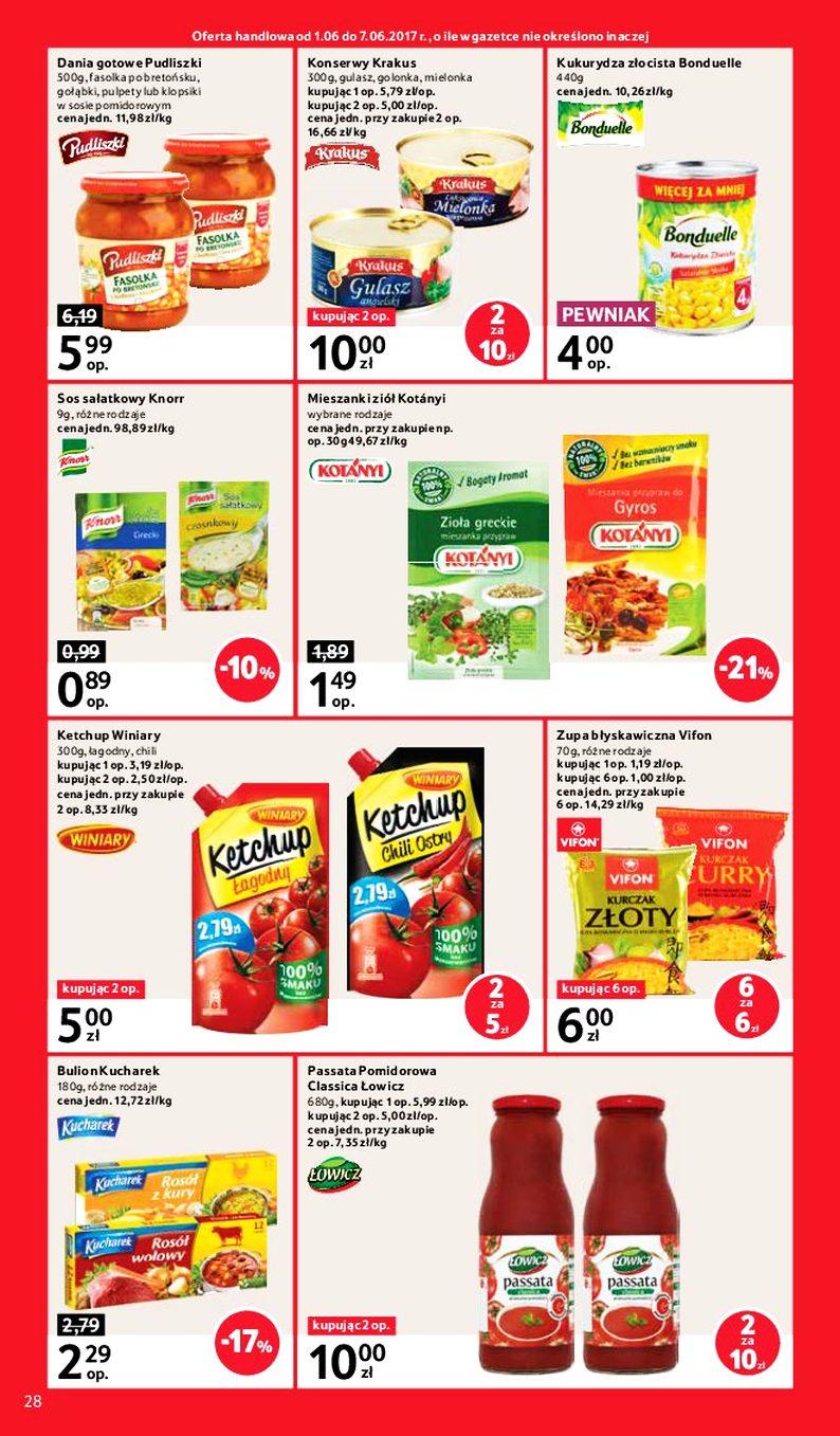 Gazetka promocyjna Tesco do 07/06/2017 str.28