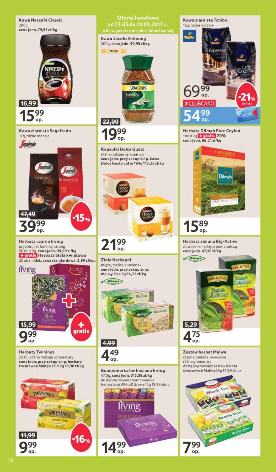 Gazetka promocyjna Tesco do 29/03/2017 str.16