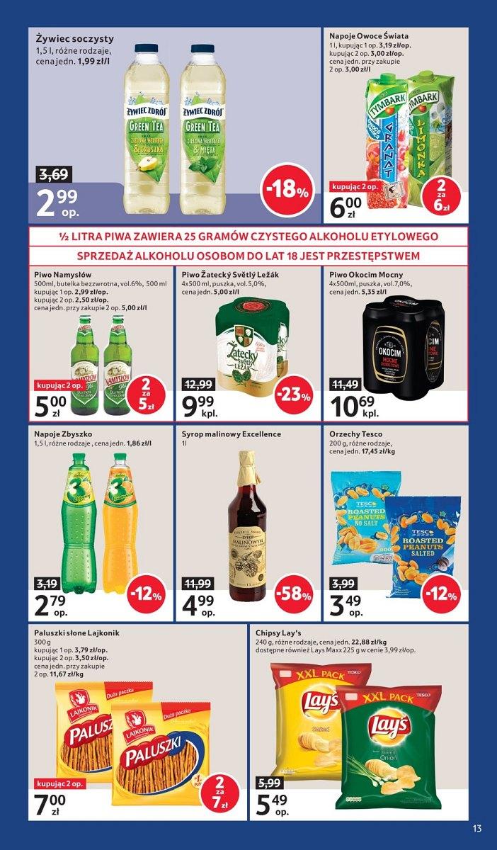 Gazetka promocyjna Tesco do 07/02/2018 str.13