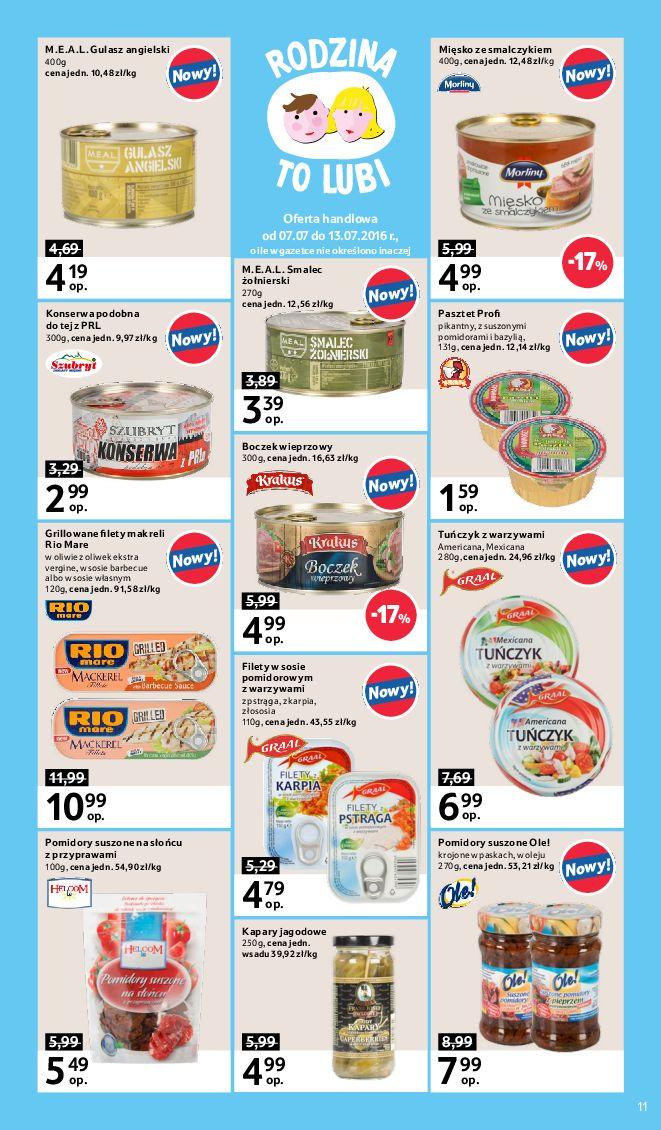 Gazetka promocyjna Tesco do 13/07/2016 str.11