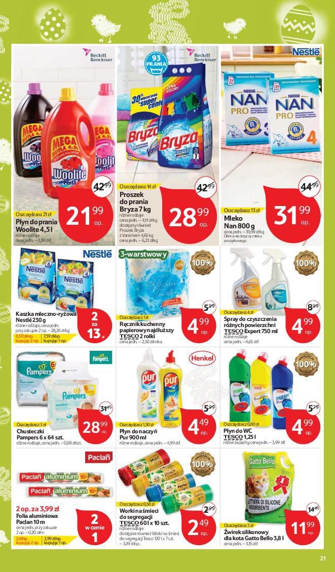 Gazetka promocyjna Tesco do 26/03/2016 str.21