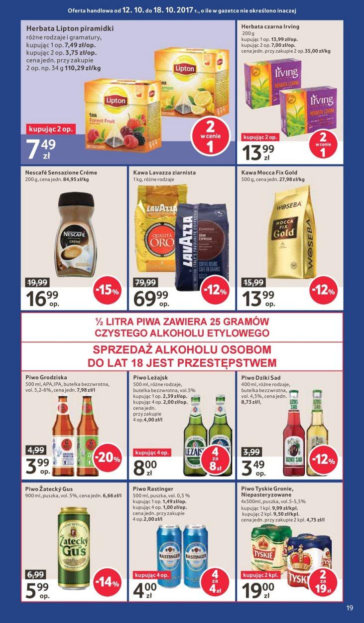 Gazetka promocyjna Tesco do 18/10/2017 str.19