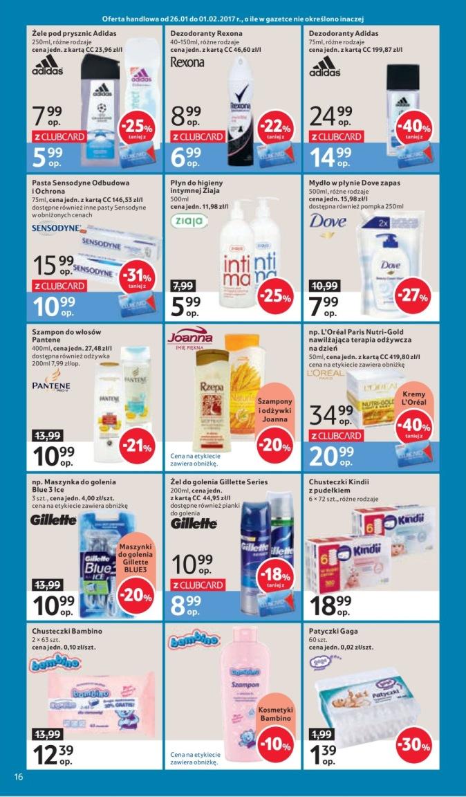 Gazetka promocyjna Tesco do 01/02/2017 str.16