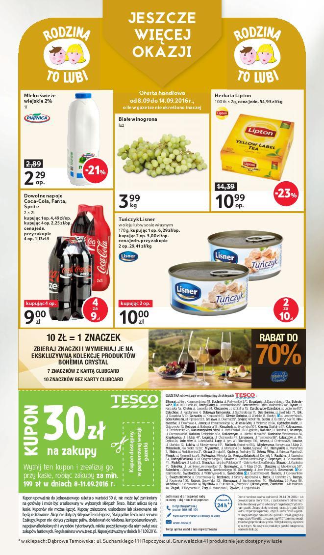 Gazetka promocyjna Tesco do 14/09/2016 str.24