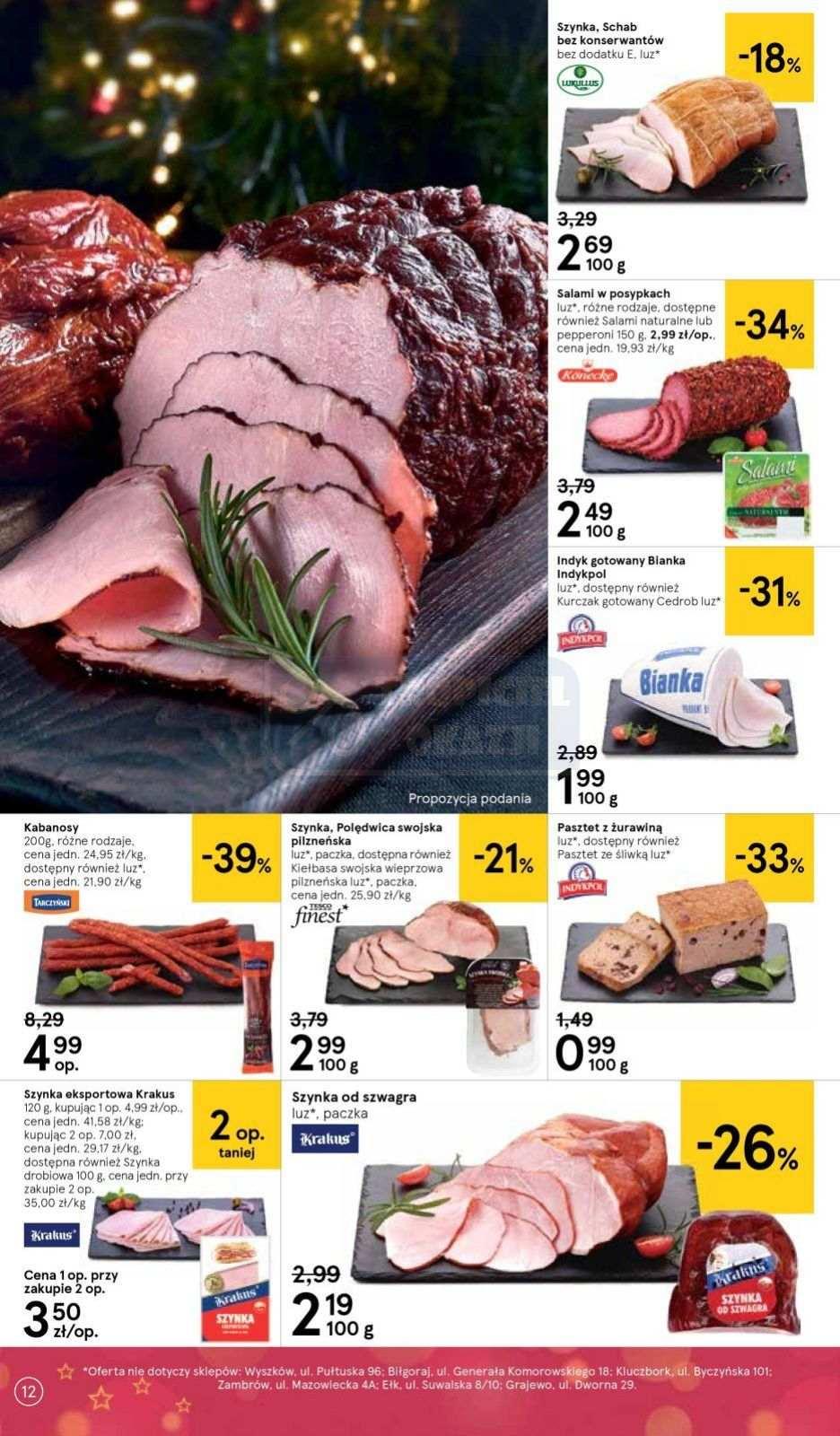 Gazetka promocyjna Tesco do 24/12/2019 str.12