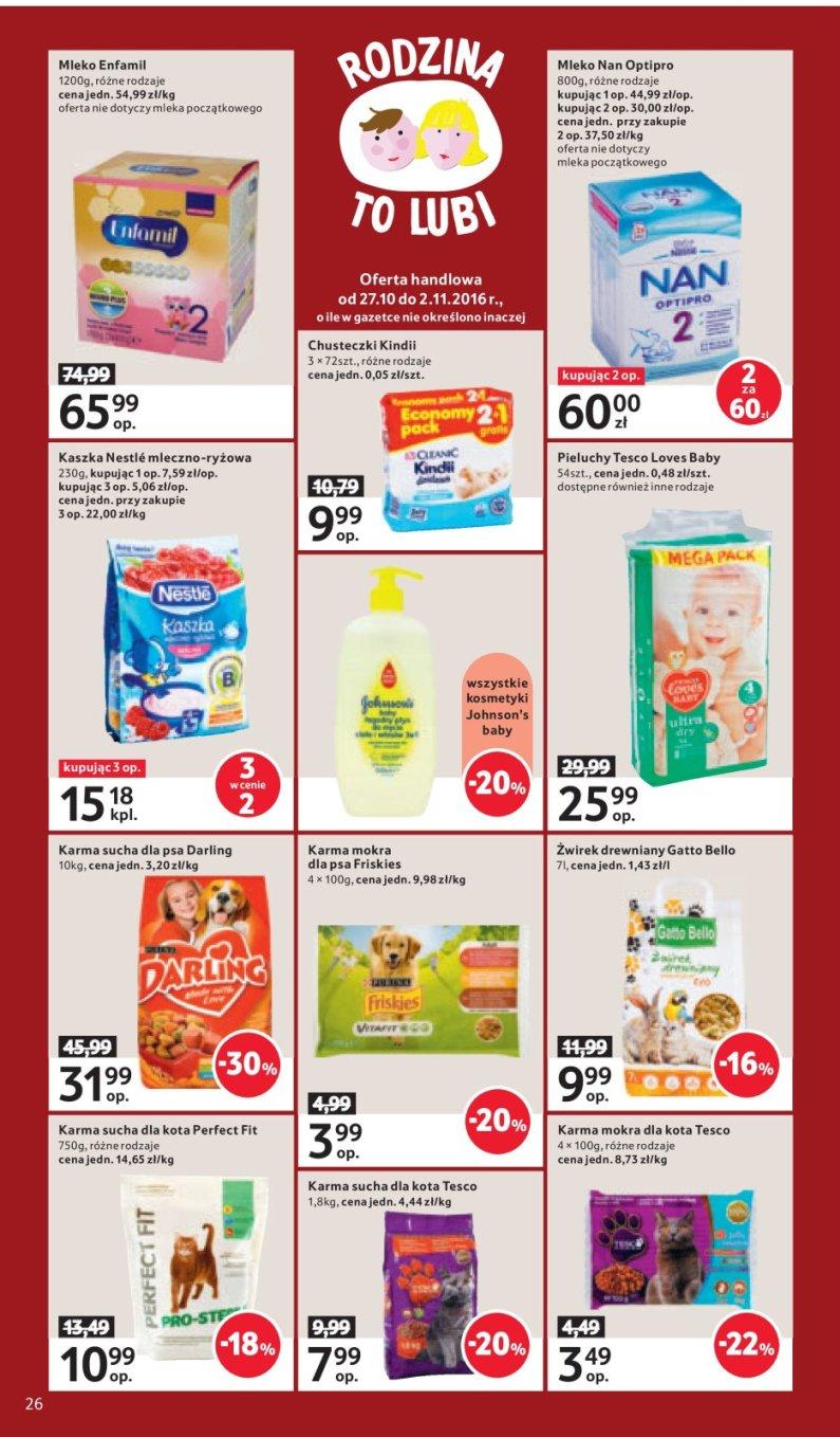 Gazetka promocyjna Tesco do 02/11/2016 str.26