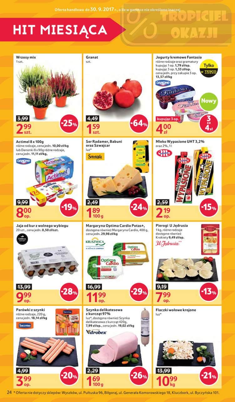 Gazetka promocyjna Tesco do 20/09/2017 str.24