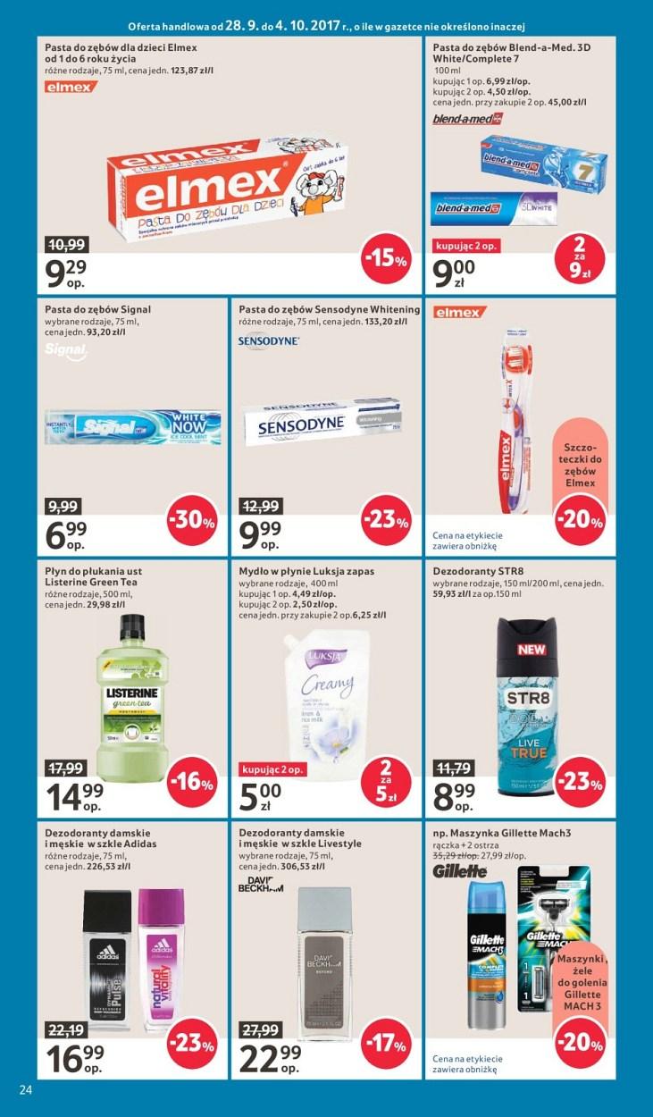 Gazetka promocyjna Tesco do 04/10/2017 str.24