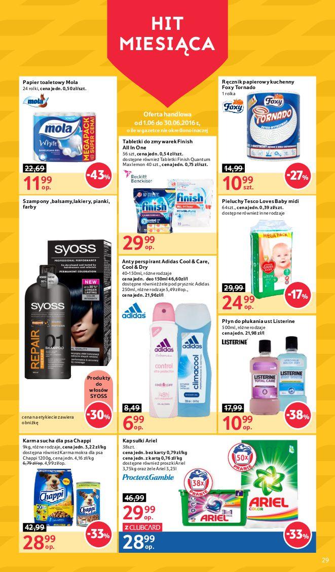 Gazetka promocyjna Tesco do 22/06/2016 str.29