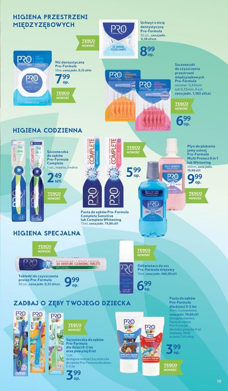 Gazetka promocyjna Tesco do 03/05/2017 str.19