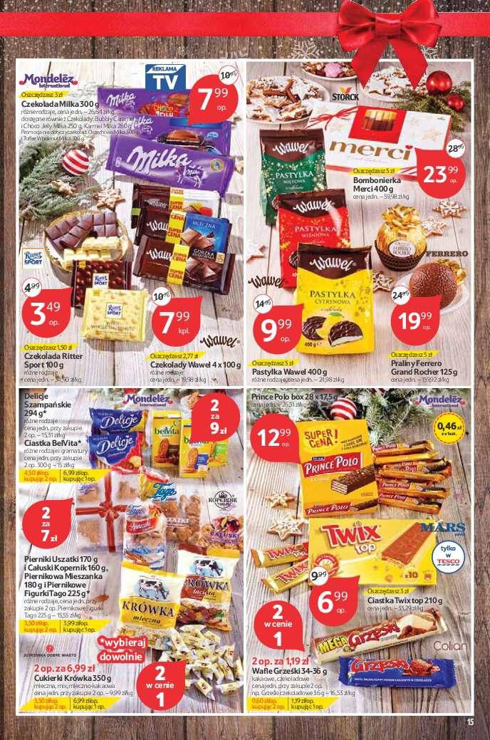 Gazetka promocyjna Tesco do 16/12/2015 str.16