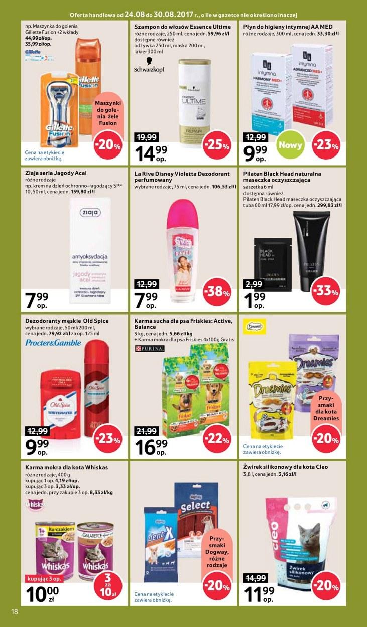 Gazetka promocyjna Tesco do 30/08/2017 str.18