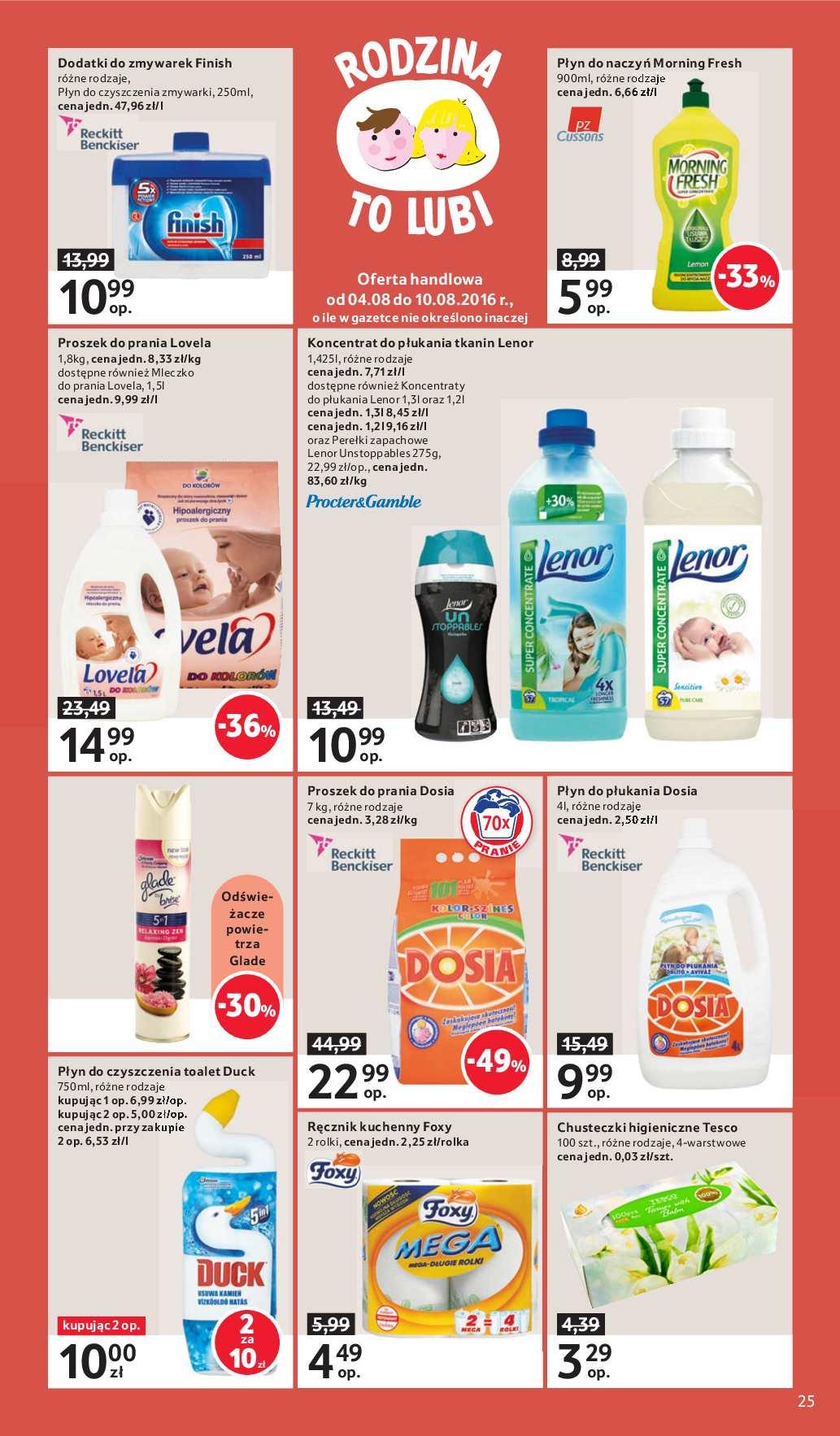 Gazetka promocyjna Tesco do 10/08/2016 str.25