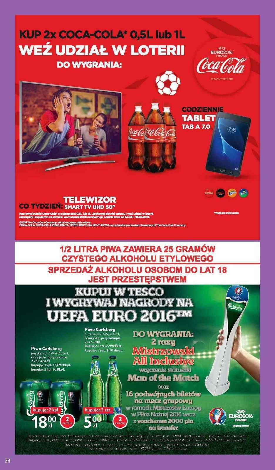 Gazetka promocyjna Tesco do 04/05/2016 str.24