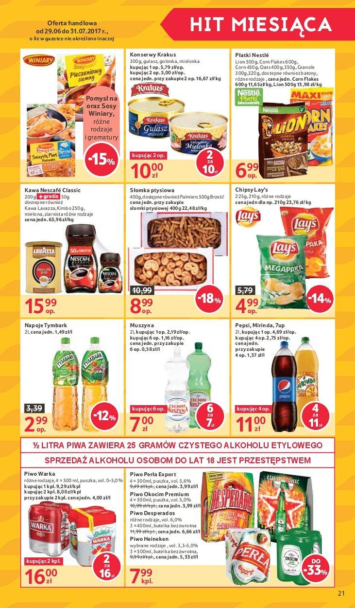 Gazetka promocyjna Tesco do 05/07/2017 str.21