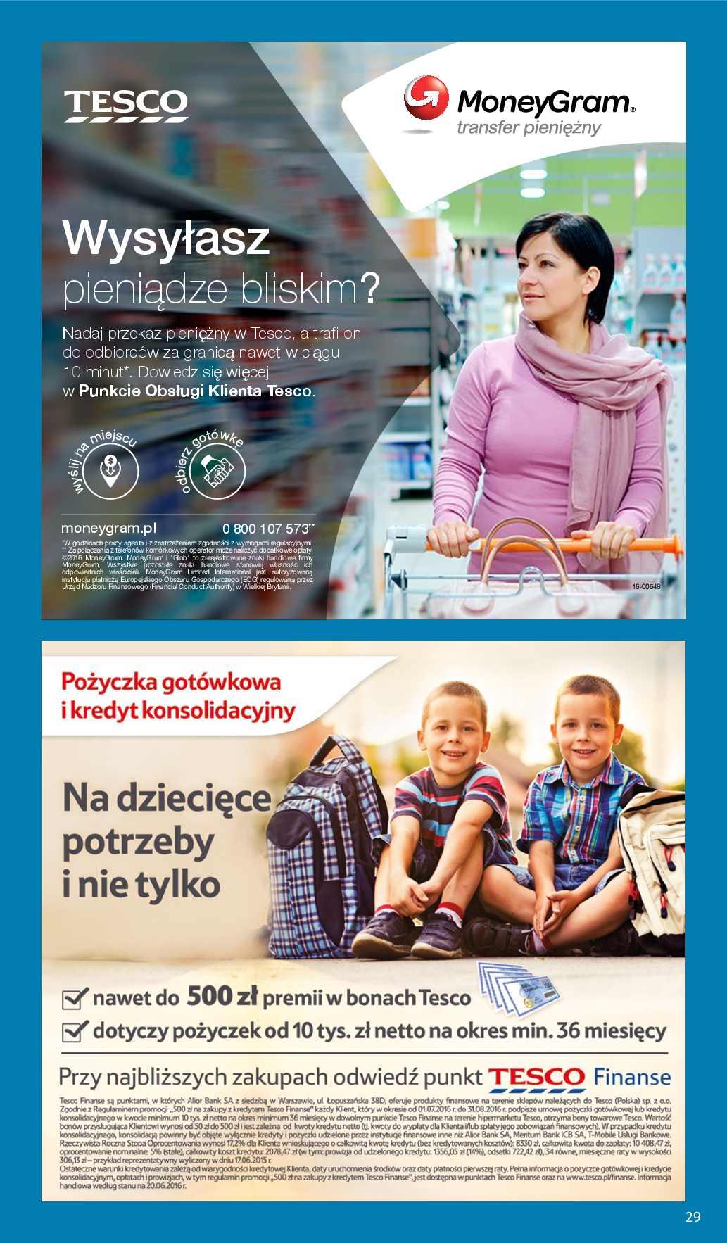 Gazetka promocyjna Tesco do 20/07/2016 str.29