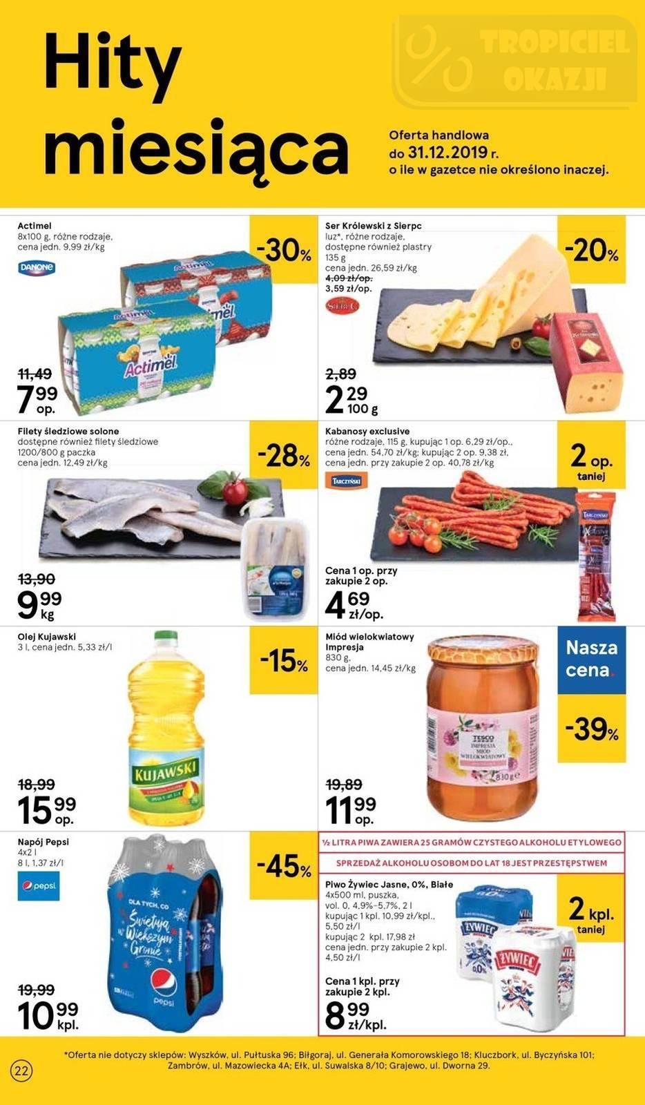 Gazetka promocyjna Tesco do 04/12/2019 str.22