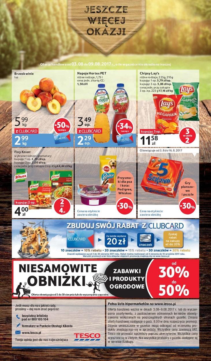 Gazetka promocyjna Tesco do 09/08/2017 str.32