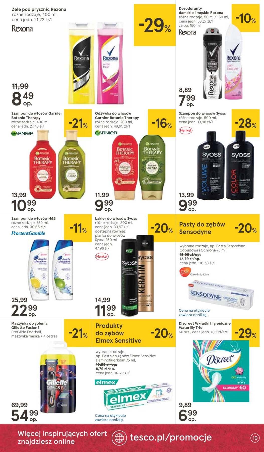 Gazetka promocyjna Tesco do 21/11/2018 str.19