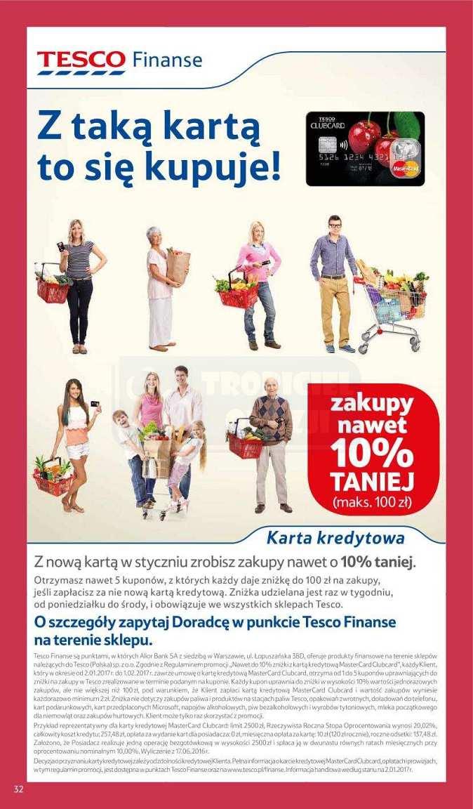 Gazetka promocyjna Tesco do 18/01/2017 str.31
