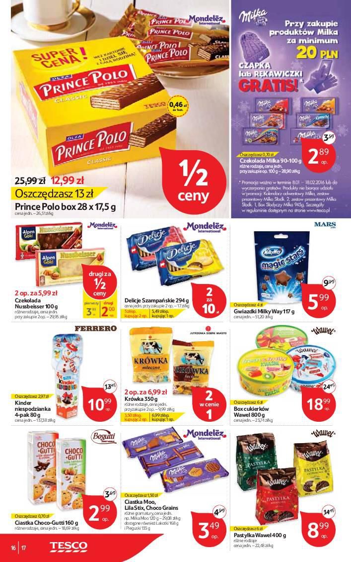 Gazetka promocyjna Tesco do 13/01/2016 str.17