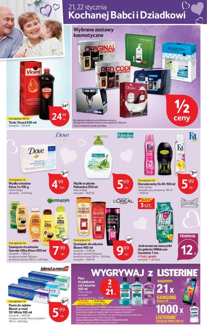 Gazetka promocyjna Tesco do 27/01/2016 str.18