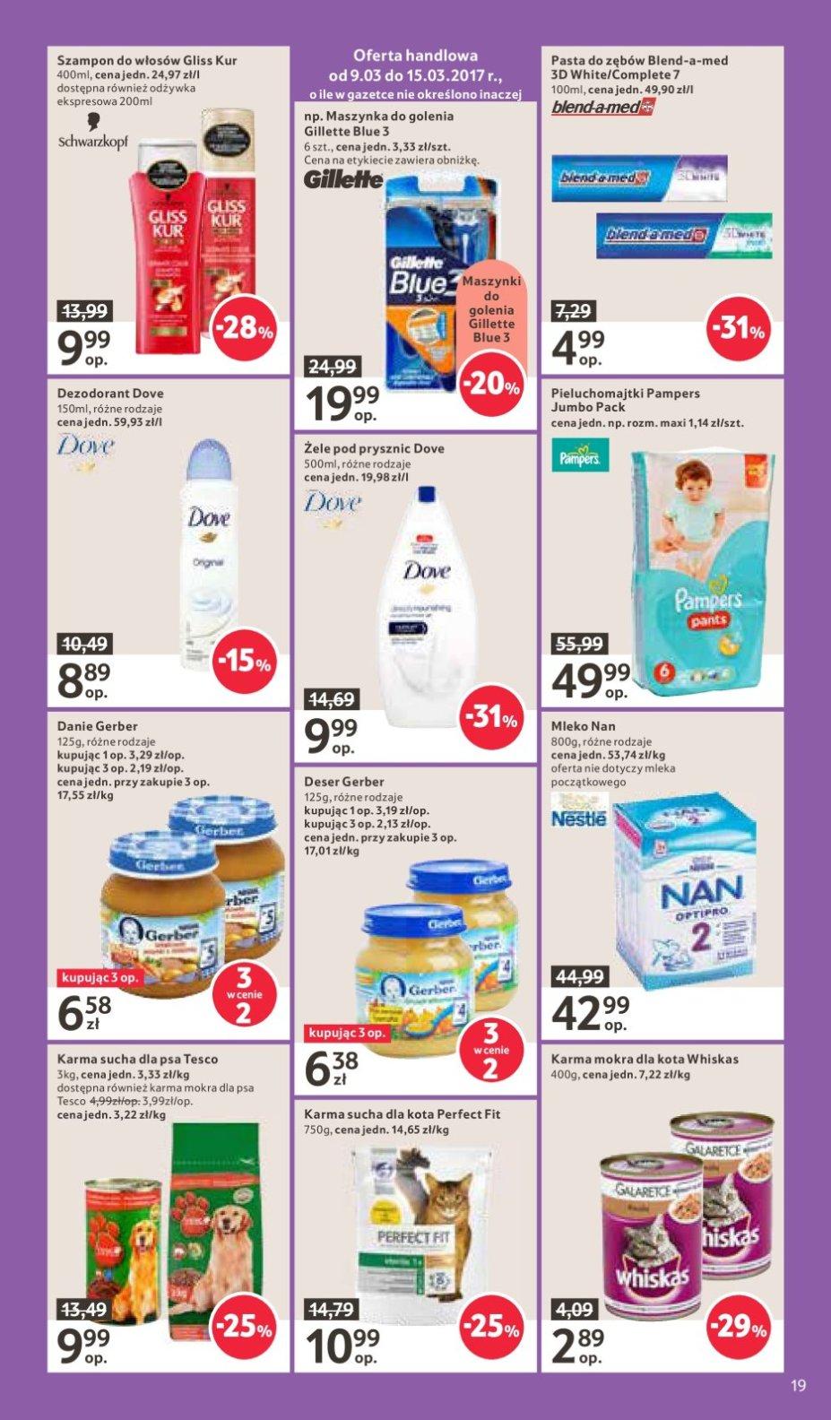 Gazetka promocyjna Tesco do 15/03/2017 str.19