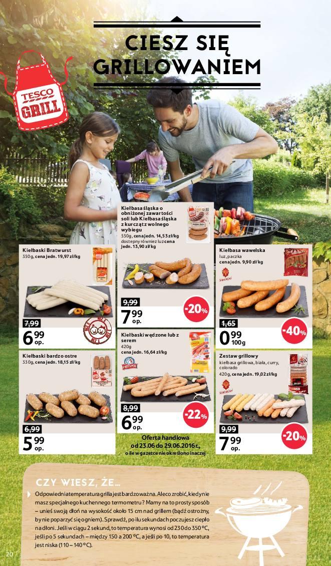 Gazetka promocyjna Tesco do 29/06/2016 str.20