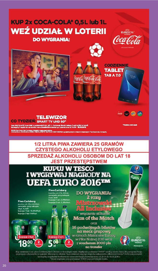 Gazetka promocyjna Tesco do 04/05/2016 str.20